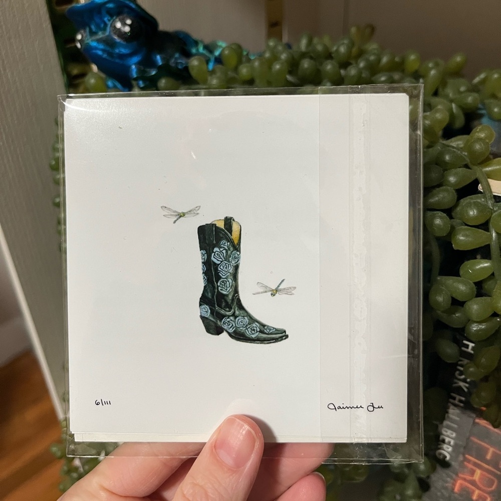 “April Showers” 1.6" x 1.6” print